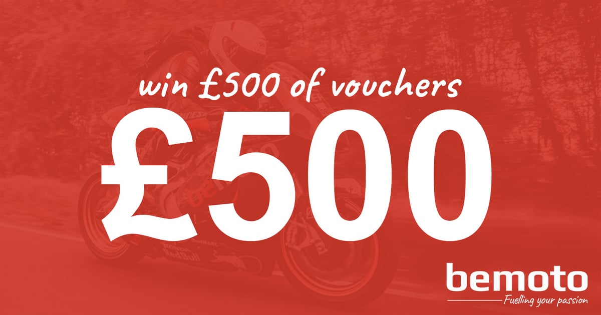 Image: https://hs-6888577.f.hubspotemail.net/hub/6888577/hubfs/Win%20%C2%A3500%20-%20BeMoto%20Motorbike%20Insurance%20Specialists.jpg?width=1200&upscale=true&name=Win%20%C2%A3500%20-%20BeMoto%20Motorbike%20Insurance%20Specialists.jpg Win 500 - BeMoto Motorbike Insurance Specialists